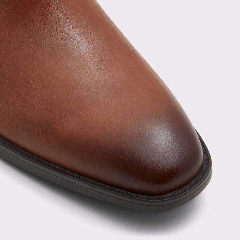 Cognac Boots Aldo Men Chambers Cognac Men's Dress Boots - Image 5