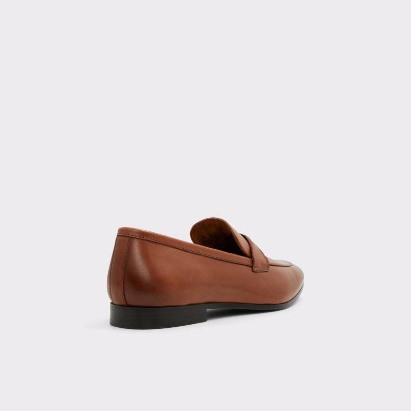 Cognac Loafers & Slip-Ons Aldo Leopaul Cognac Men's Dress Shoes Men - Image 3
