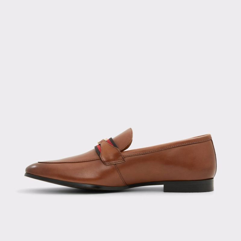 Cognac Loafers & Slip-Ons Aldo Leopaul Cognac Men's Dress Shoes Men - Image 4