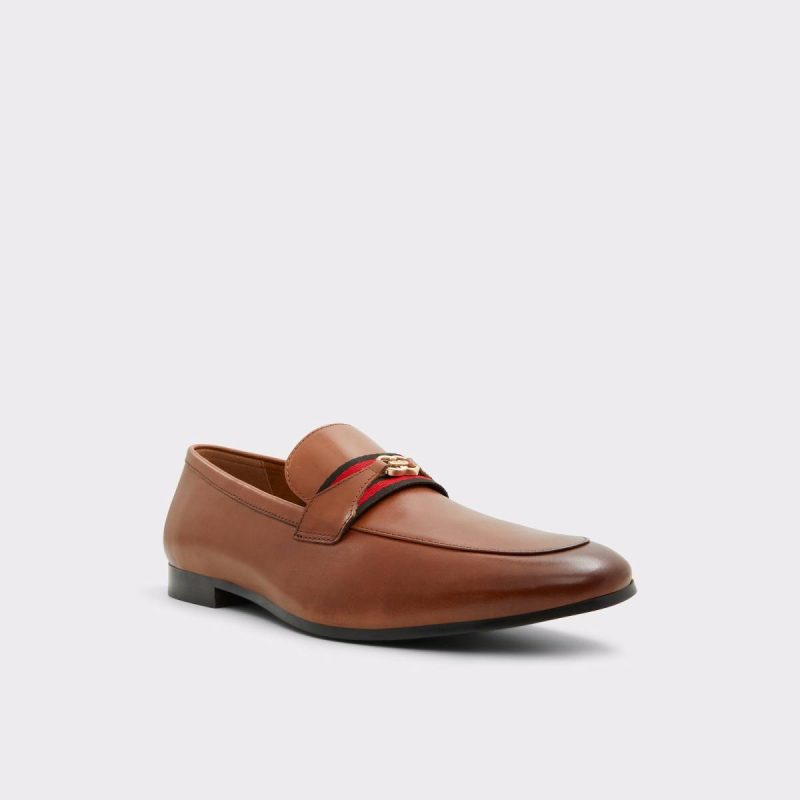 Cognac Loafers & Slip-Ons Aldo Leopaul Cognac Men's Dress Shoes Men - Image 5