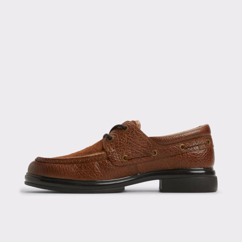 Cognac Men Aldo Loafers & Slip-Ons Seaexplorer Cognac Men's Dress Shoes - Image 4