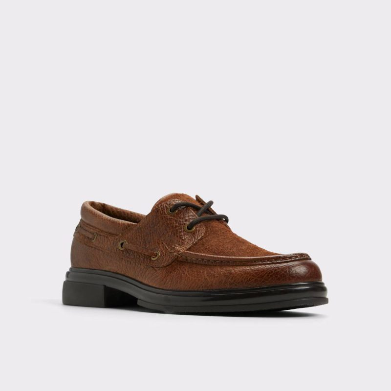 Cognac Men Aldo Loafers & Slip-Ons Seaexplorer Cognac Men's Dress Shoes - Image 5