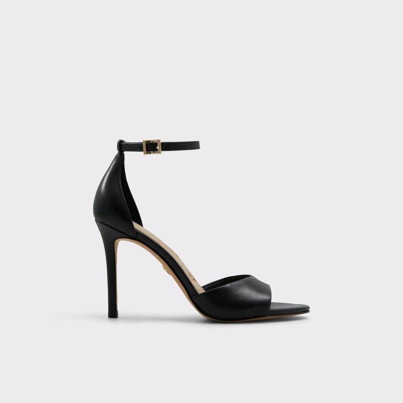 Creride Black Women's Heeled Sandals Women Heels Black Aldo