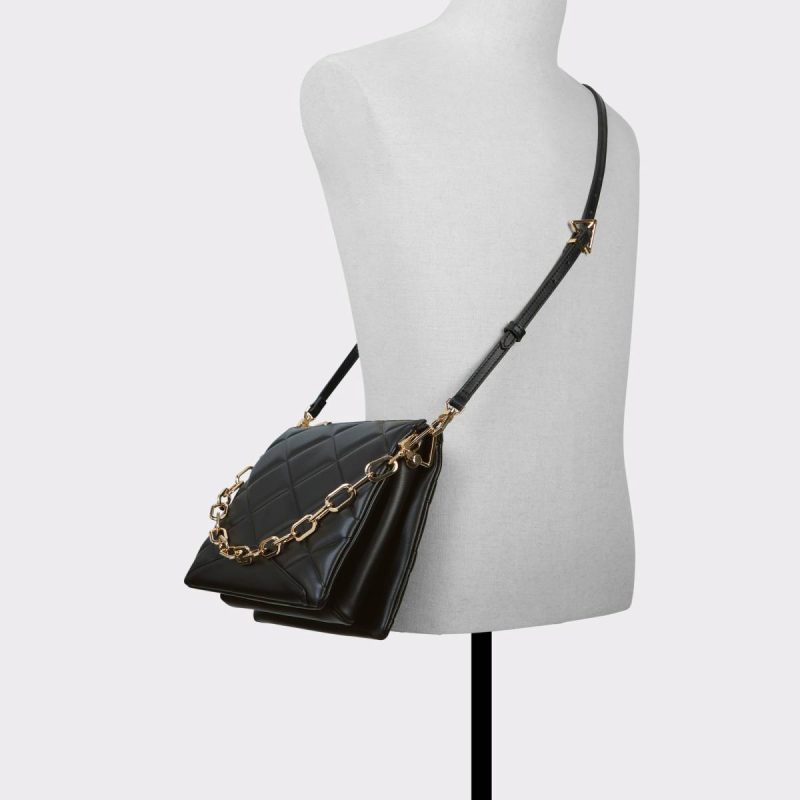 Crossbody Bags Softquiltx Black Women's Crossbody Bags Aldo Black Women - Image 4