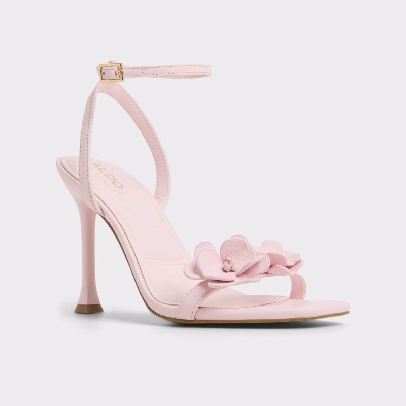Daisylily Light Pink Women's Heeled Sandals Light Pink Heels Aldo Women - Image 5