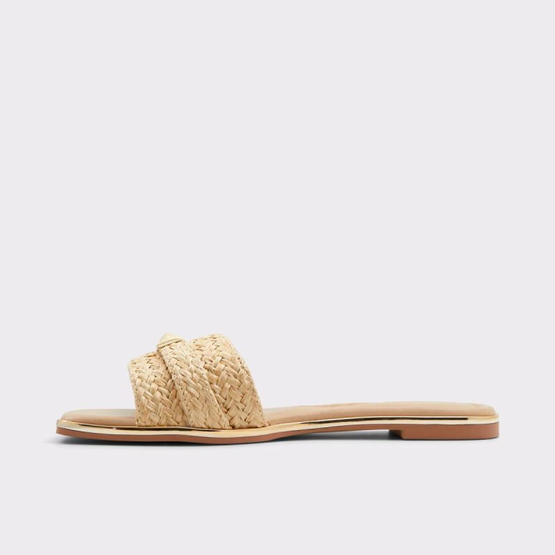 Darine-Xt Open Natural Women's Flat Sandals Open Natural Aldo Women Sandals - Image 3