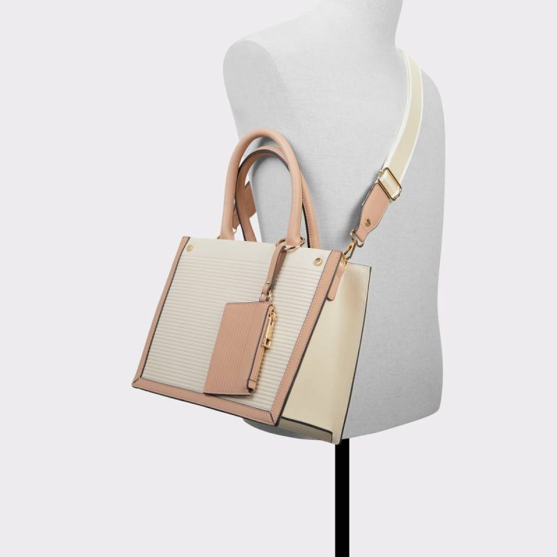 Daspiass Bone Women's Tote & Satchel Bags Women Tote & Satchel Bags Aldo Bone - Image 4