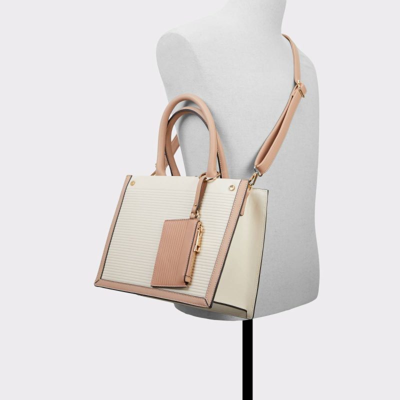 Daspiass Bone Women's Tote & Satchel Bags Women Tote & Satchel Bags Aldo Bone - Image 5