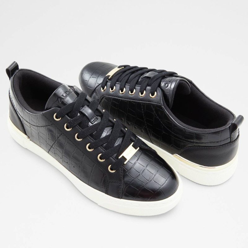 Dilathielle Black Women's Low Top Sneakers Black Sneakers Women Aldo - Image 2