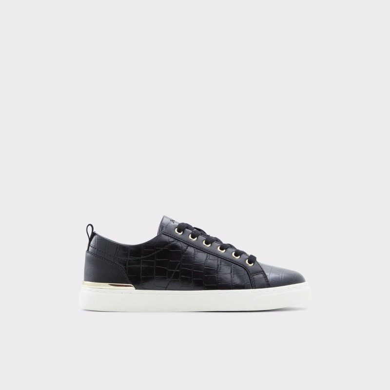 Dilathielle Black Women's Low Top Sneakers Black Sneakers Women Aldo