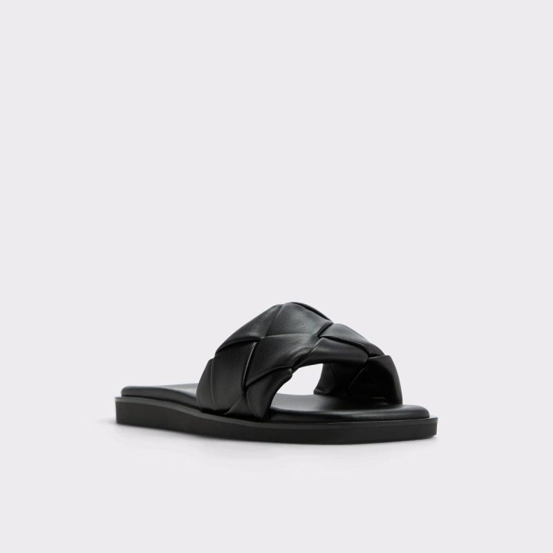 Esterelle Other Black Women's Flat Sandals Women Other Black Aldo Sandals - Image 4