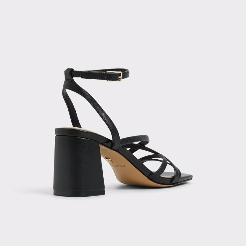Esther Black Women's Block Heels Black Aldo Women Heels - Image 2