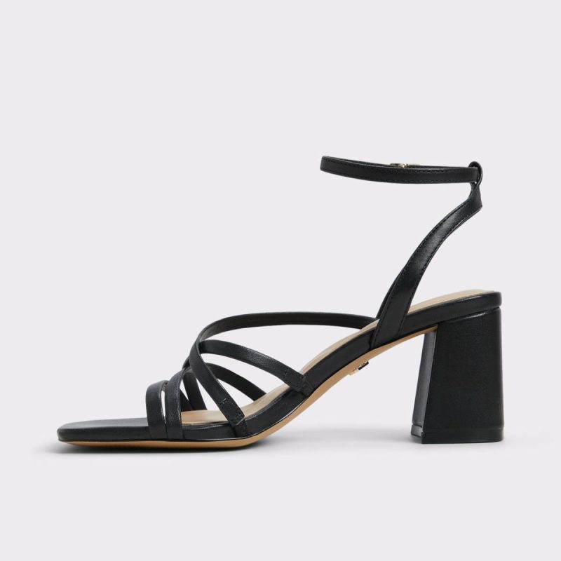 Esther Black Women's Block Heels Black Aldo Women Heels - Image 3