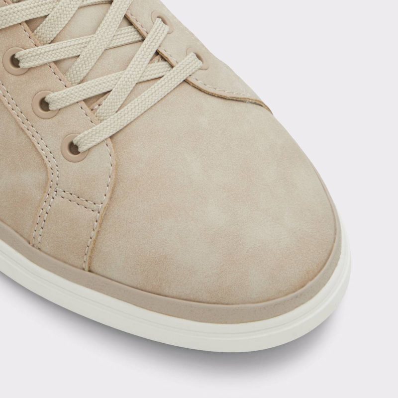 Finespec Bone Synthetic Nubuck Men's Low Top Aldo Sneakers Men Bone Synthetic Nubuck - Image 5