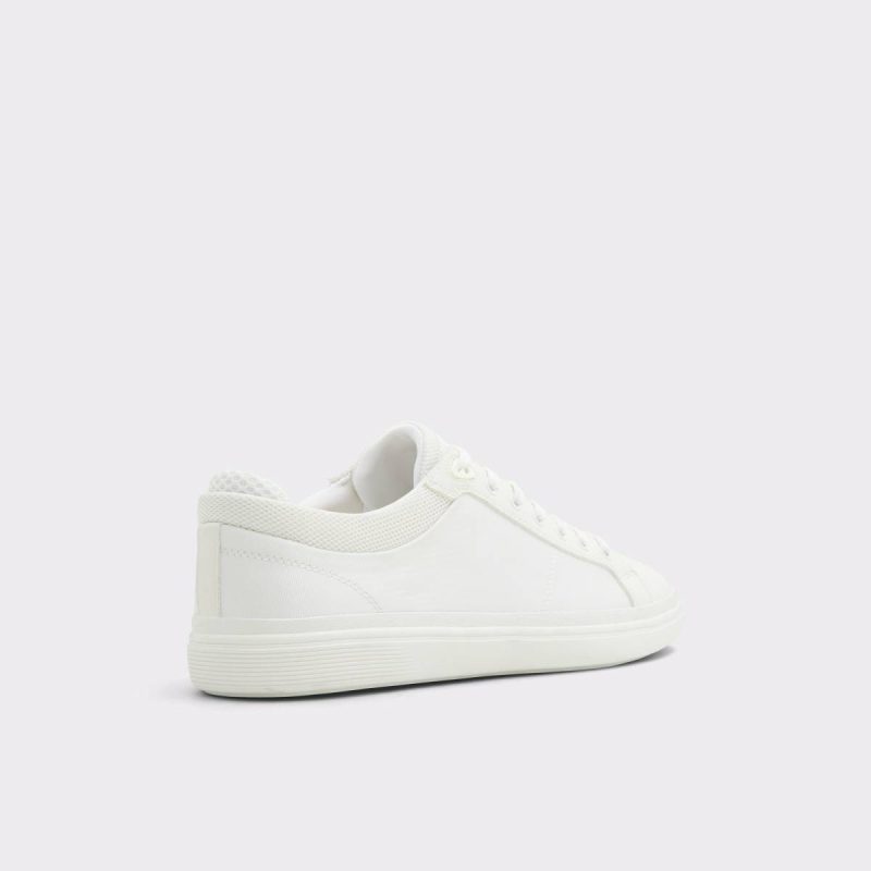 Finespec White Overflow Men's Low Top Men White Overflow Aldo Sneakers - Image 3