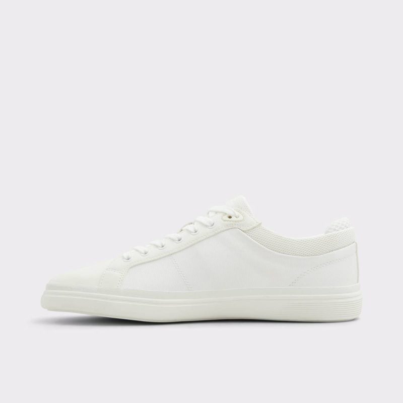 Finespec White Overflow Men's Low Top Men White Overflow Aldo Sneakers - Image 4