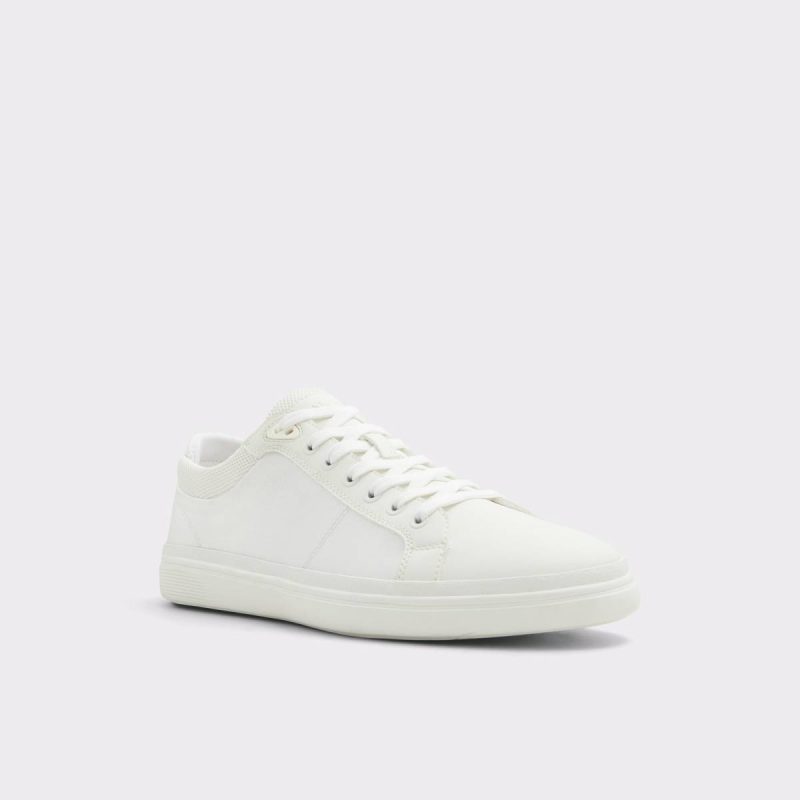 Finespec White Overflow Men's Low Top Men White Overflow Aldo Sneakers - Image 5