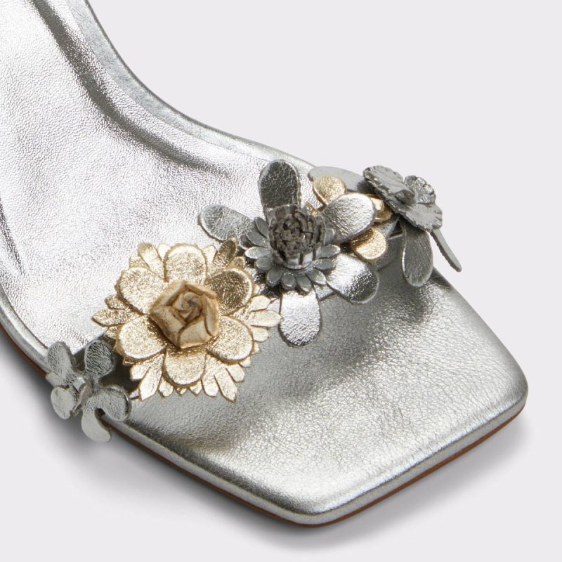 Fiorela Metallic Multi Women's Strappy Sandals Metallic Multi Aldo Women Heels - Image 5