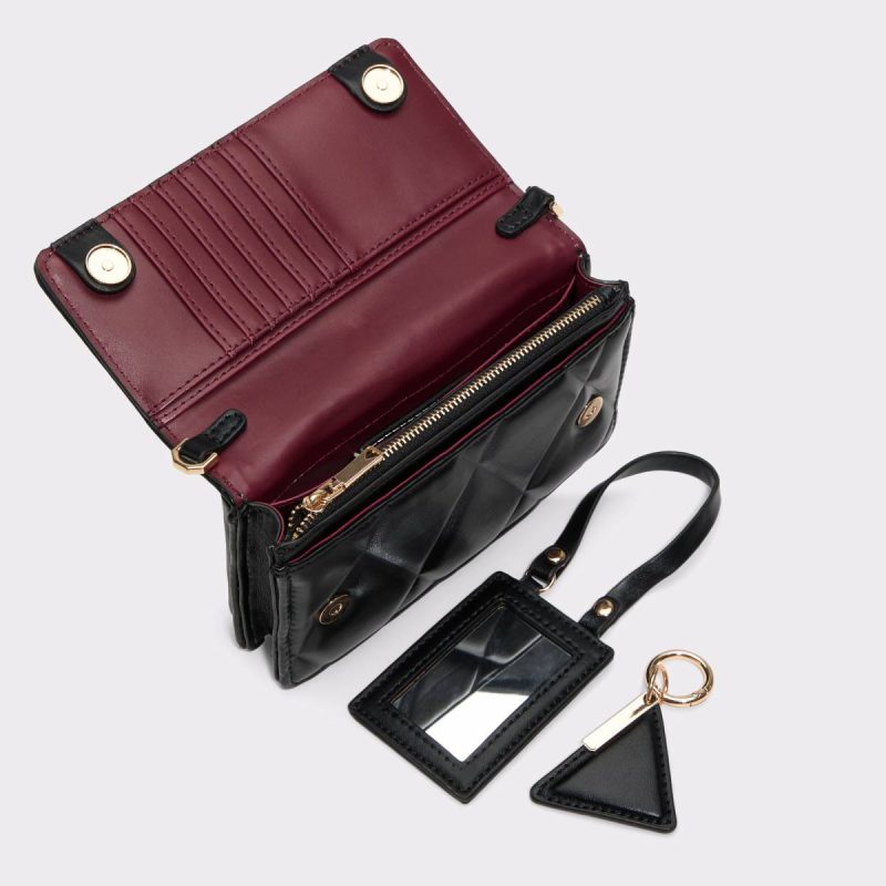 Fititallx Black Women's Crossbody Bags Women Crossbody Bags Black Aldo - Image 3