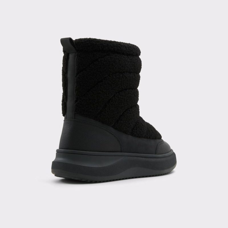 Fucino Black Textile Metallic Snake Men's Boots Black Textile Metallic Snake Aldo Men Boots - Image 2