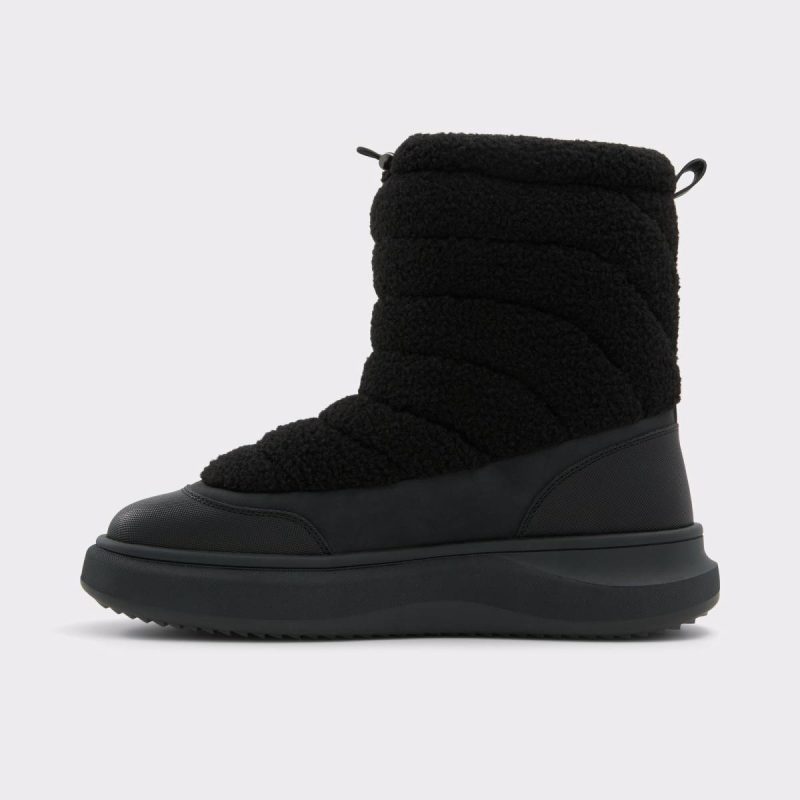 Fucino Black Textile Metallic Snake Men's Boots Black Textile Metallic Snake Aldo Men Boots - Image 3