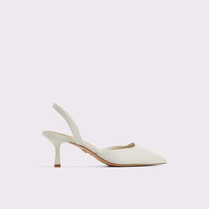 Gavedessi-Xt Open White Women's Slingbacks Open White Heels Women Aldo