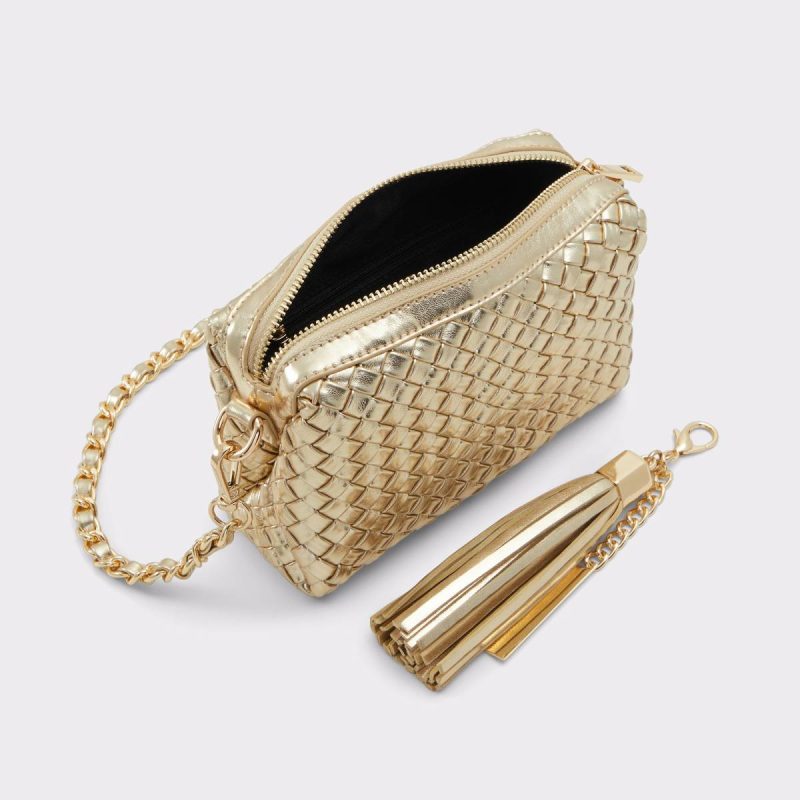 Gold Aldo Crossbody Bags Braidaax Gold Women's Crossbody Bags Women - Image 3