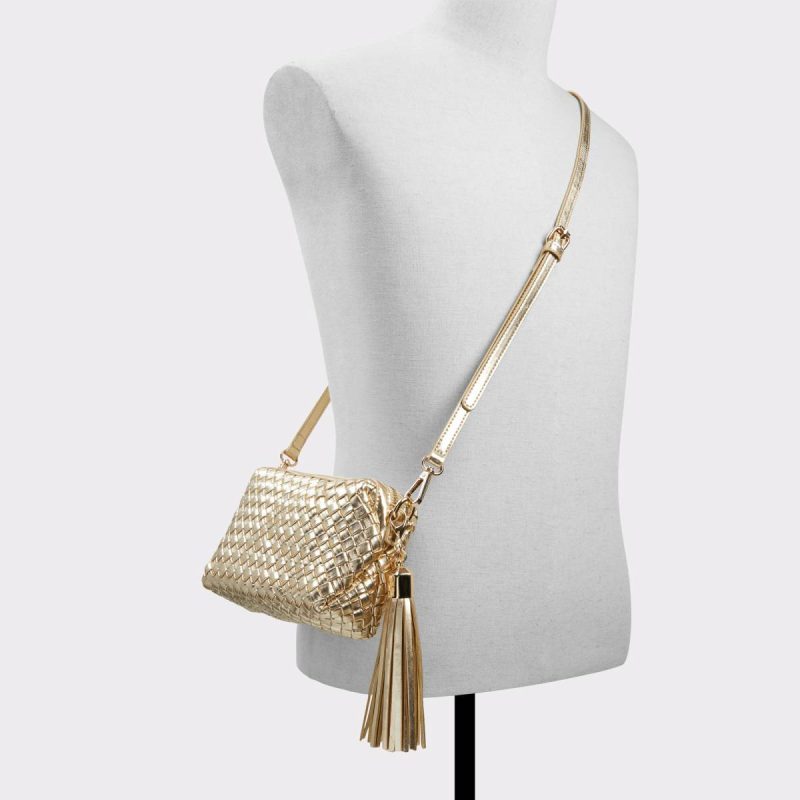 Gold Aldo Crossbody Bags Braidaax Gold Women's Crossbody Bags Women - Image 5