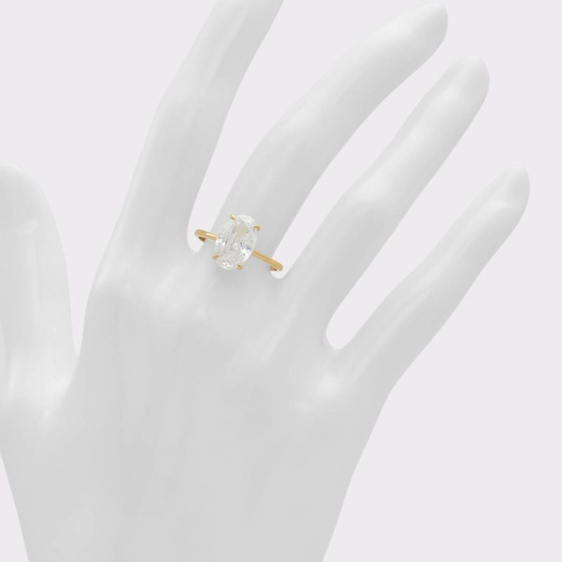 Gold/Clear Multi Aldo Jewelry Ovalsparkle Gold/Clear Multi Women's Rings Women - Image 3