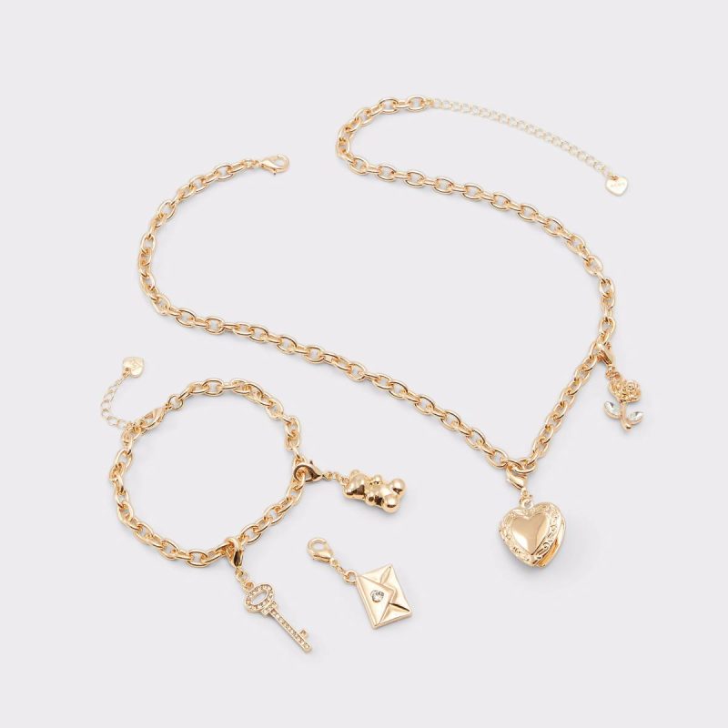 Gold/Clear Multi Bemyvalentine Gold/Clear Multi Women's Specialty Jewelry Aldo Women - Image 3
