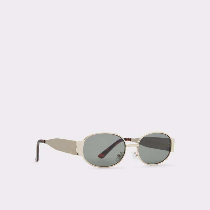 Gold Sunglasses Unirerin Gold Women's Round Aldo Women - Image 2