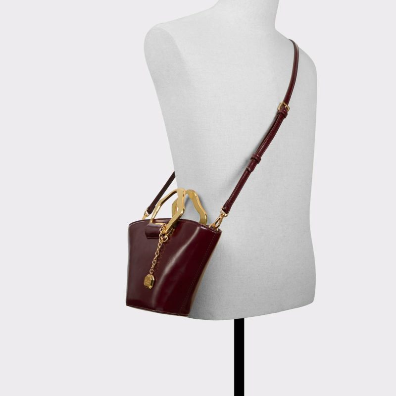 Goldenview Bordo Women's Top Handle Bags Bordo Women Aldo Top Handle Bags - Image 4
