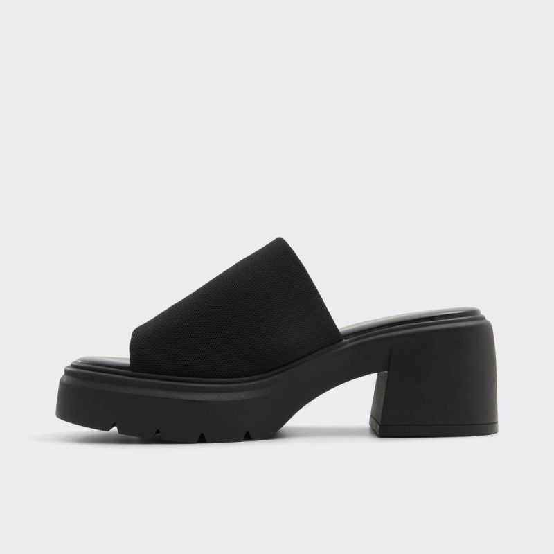 Harrietta Black Women's Wedges Black Aldo Women Heels - Image 3
