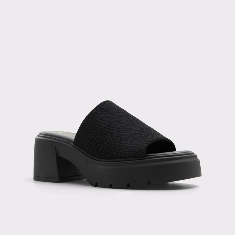 Harrietta Black Women's Wedges Black Aldo Women Heels - Image 4