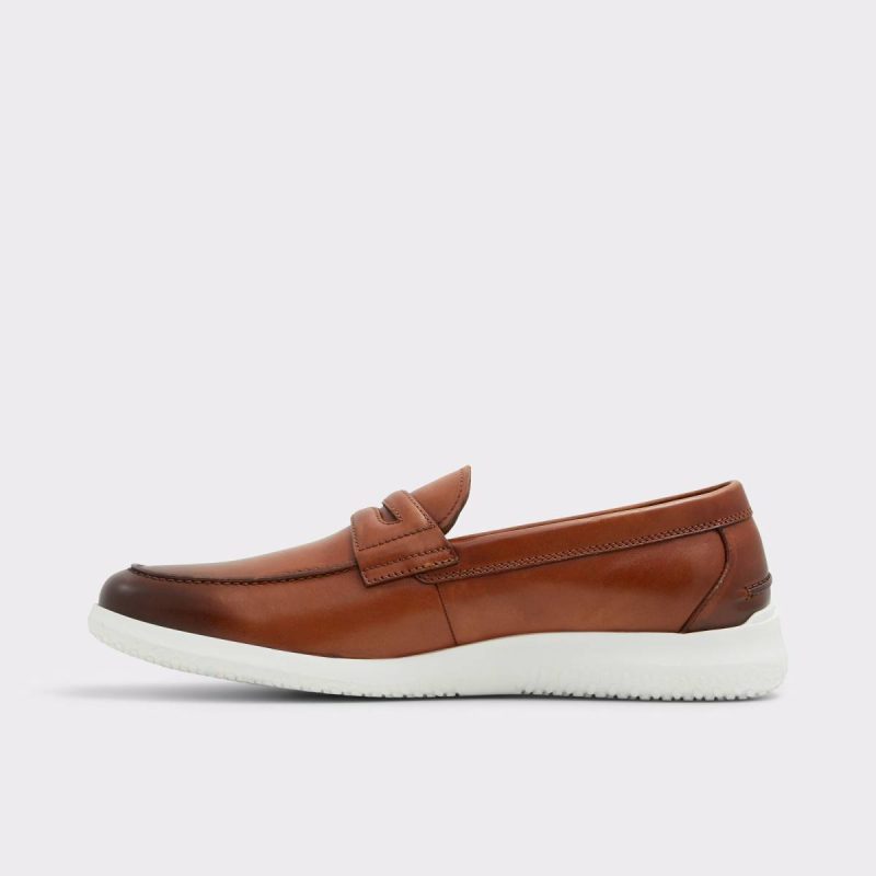 Hector Cognac Men's Hybrid Shoes Aldo Cognac Loafers & Slip-Ons Men - Image 3