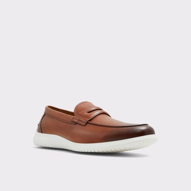 Hector Cognac Men's Hybrid Shoes Aldo Cognac Loafers & Slip-Ons Men - Image 4