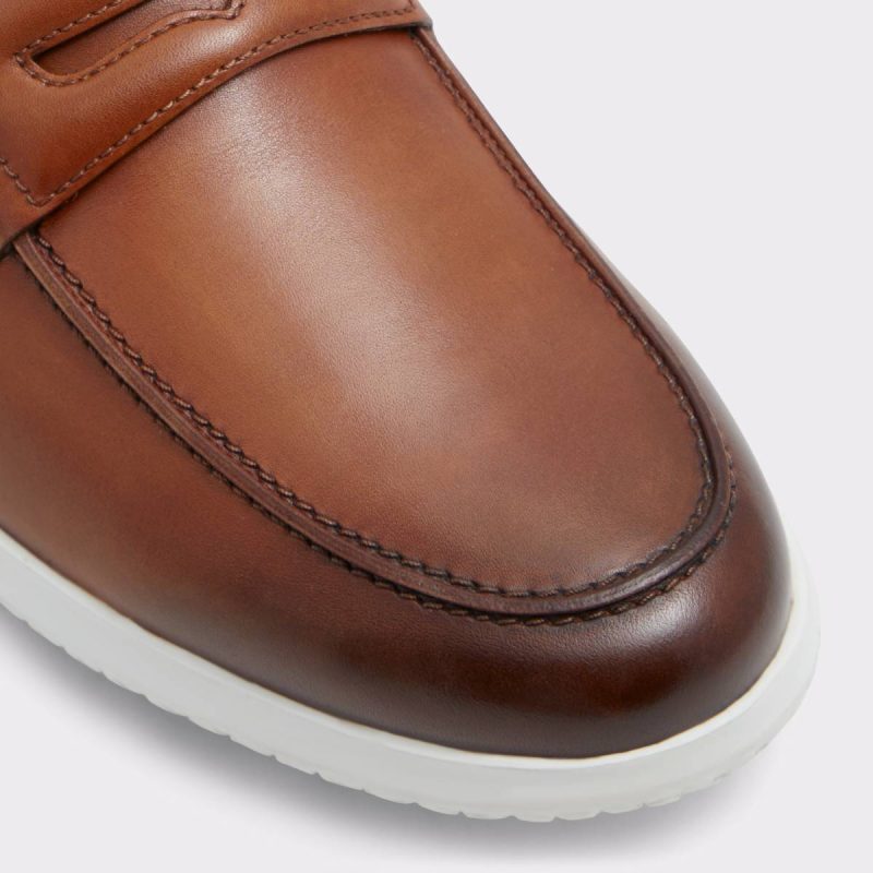 Hector Cognac Men's Hybrid Shoes Aldo Cognac Loafers & Slip-Ons Men - Image 5