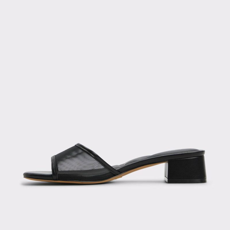 Heels Aldo Black Rosamund Black Women's Block Heels Women - Image 3