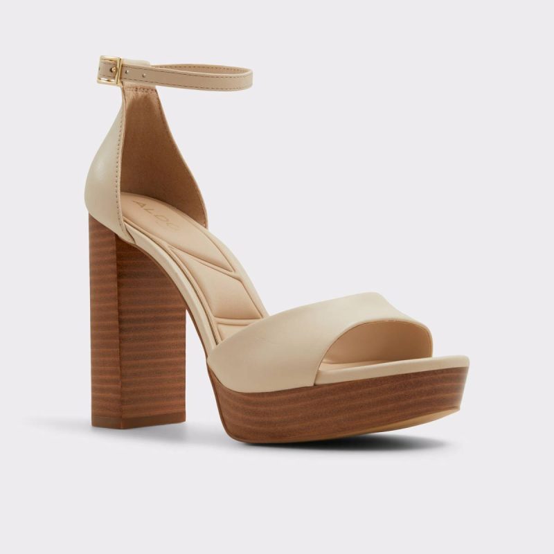 Heels Aldo Other Beige Enaegyn2.0 Other Beige Women's Platform Sandals Women - Image 4