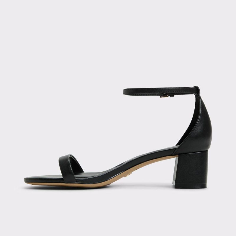 Heels Aldo Women Calliope Black Women's Block Heels Black - Image 3