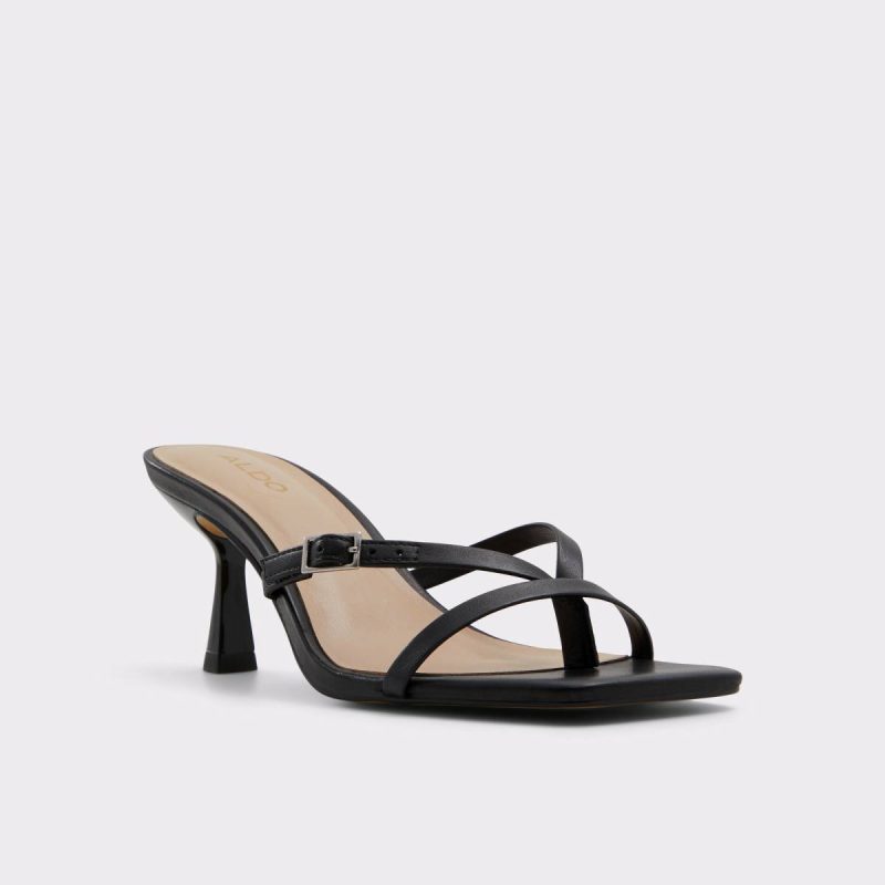 Heels Black Gannever Black Women's Heeled Sandals Women Aldo - Image 4