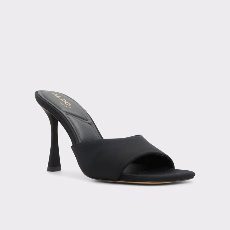 Heels Evadalia Black Women's Heeled Mules Aldo Black Women - Image 4