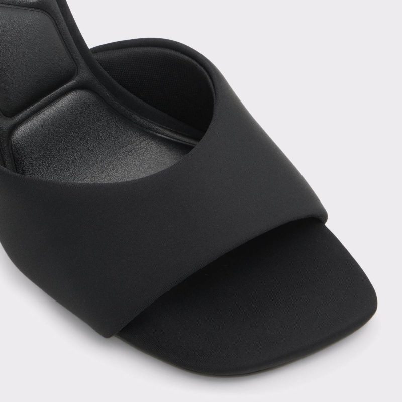 Heels Evadalia Black Women's Heeled Mules Aldo Black Women - Image 5