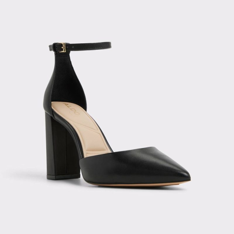 Heels Faith Black Women's Strappy Heels Aldo Women Black - Image 4