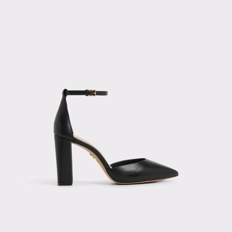 Heels Faith Black Women's Strappy Heels Aldo Women Black