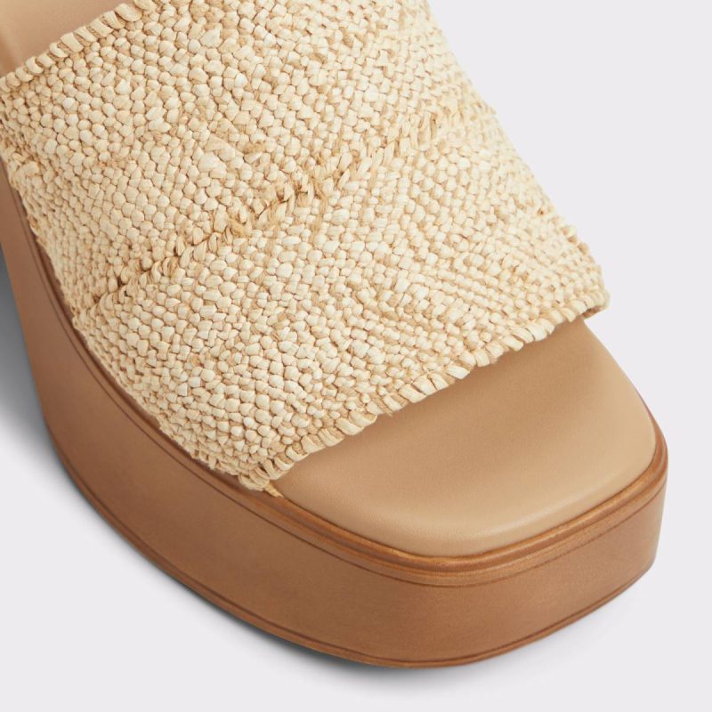 Heels Maysee Natural Women's Platform Sandals Aldo Women Natural - Image 5