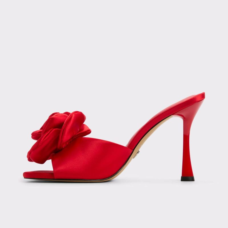 Heels Red Women Redrose Red Women's Heeled Mules Aldo - Image 4