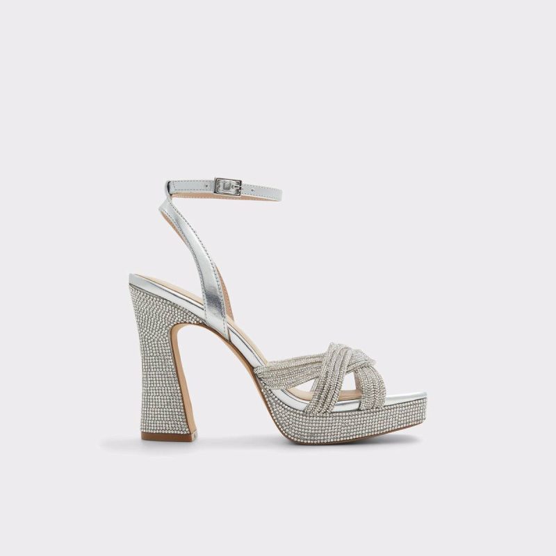 Heels Silver Glimma Silver Women's Strappy Sandals Women Aldo