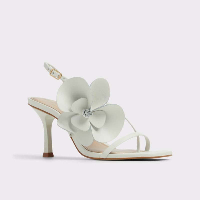 Heels White/Bone Women Aldo Sandflower White/Bone Women's Strappy Sandals - Image 4