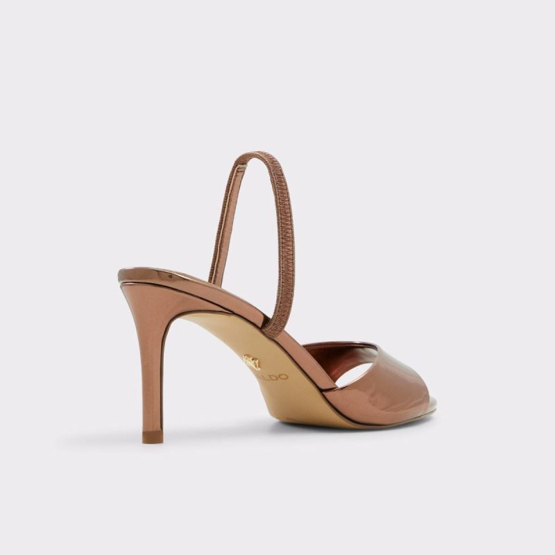 Heels Women Bronze Aitana Bronze Women's Heeled Sandals Aldo - Image 2